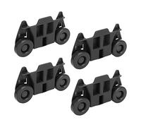 Jenivaint Dishwasher Lower Rack Wheel W10195416V, ABS Replacement Wheels | Roller Assembly for Kitchen Appliances, Wear Resistant BPA Free Material, Direct Fit AP5983730, Easy Installation