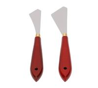 Jenivaint Palette Knife Set Spreading Paint | Wooden handle palette knife set Spreading paint Comfort grip Stainless steel blades Oil painting Beginner artists