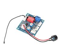 Jenivaint PWM Fan Speed Controller, 3-Channel 4-Wire 4A Output, 35-90°C | Gaming PC Cooling Hub, Four Dip-Switch Presets, Dual Manual and Auto Regulation, Under 800 RPM Stall Buzzer LED Alarm, 50K