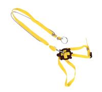 Jenivaint Tortoise Harness and Leash Lizard Leash Reptile Harness Adjustable Soft PU Leather Control Strap for Pet Walking Training Indoor Outdoor (Silence)
