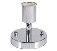 Jenivaint Vintage Ceiling Light Socket, E27 Bulb Holder 180° Rotatable | Ceramic & Iron Material, Adjustable Light Direction, Easy Wall Mount with Screws, Suitable for Home or Office Decoration