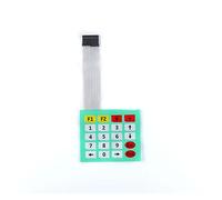 JENKEM 4 12 16 20 Key 4 * 4 Membrane Switch Keypad 1x4 3x4 4x4 4 * 5 Matrix Array Matrix keyboard1/2/5/10Pcs (Color : 20 Key, Size : 5Pcs)