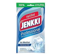 Jenkki Professional Ice Menthol - Original - Finnish - 100% Xylitol - Chewing Gum - Bag 90g