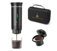 Jenmayt Portable Espresso Maker,3 in 1Electric Electric Coffee Machine,15 Bar, 7500 mAh,Mini Travel Coffee Maker,Compatible with Nes and DG Capsules and Ground Coffee,for Camping, Office,Home,RV