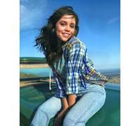 Jenna Ortega Autograph Signed A4 Photo Print