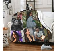 Jenna Ortega Blanket Soft Flannel Throw Blankets Bedding Room Decor Blanket for Bed Sofa All Season 50"x40"