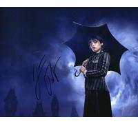 Jenna Ortega - Wednesday Autograph Signed A4 Photo Print