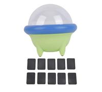 Jenngaoo 10-Slot Game Card Holder, Portable Storage Organiser for Handheld Consoles, Protective Case with Anti-Scratch Design (Blue Green)