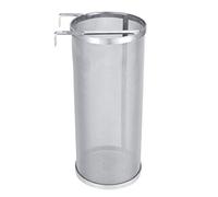 Jenngaoo 300 Micron Hop Mesh Filter Strainer, Stainless Steel Homemade Brew Beer Brewing Filter with Hook(15x35cm)