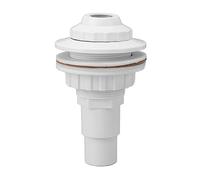 Jenngaoo Above Ground Pool Complete Return Outlet Jet Fitting, 1-1/2-Inch Pool Return Jet Fitting for SP1023, Wall Fitting Return Jet Assembly with Gaskets, Hose Adapter