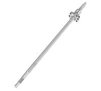 Jenngaoo Ballscrew Ballnut, Anti Backlash Rolled Ballscrew 400mm Length 12mm Diameter SFU1204 for CNC Machine Linear Motion System