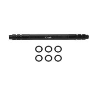 Jenngaoo Bicycle Wheel Fork Axle, 12mm to 9mm Thru Axle Hub Adapter Bicycle Thru Axle Hub Aluminium Alloy Hub Adapter Axle for Mountain Road Cycle Accessories (148MM)