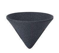 Jenngaoo Cone Shape Non-Porous Alumina Coffee Strainer, Tea Filter with 50 Micron Holes, Seamless Durable Design, Compact Purification Tool for Coffee Enthusiasts