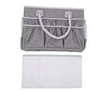 Jenngaoo Craft Organizer Bag, Large Capacity Art Supply Storage Bag with Multiple Pockets Water Resistant Oxford Fabric for Artists, Students, Craft Supplies