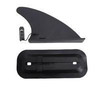 Jenngaoo Detachable Center Fin, 4.5 Inch Pin Type Design High Strength Skeg Tracking Fin for Paddle Board, Kayak, Surfboard, Universal Standard Replacement Fin for Cruising, Yoga,