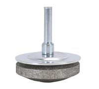 Jenngaoo Diamond Blade Sharpener, 100 Grit Grinding Wheel All Metal Construction Power Drill Attachment for Lawn Mower Grass Trimmer Scissors Sharpening