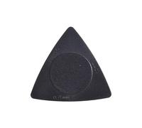 Jenngaoo Ergonomic ABS Guitar Picks, 0.5/0.75/1.0mm Smooth Edge Plectrum with 3 Thickness Options for Acoustic Electric Guitars, Variety Pack of Durable Musical Instrument Accessor (Black)