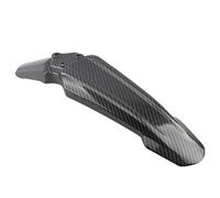 Jenngaoo Front Mud Guard, Protective Carbon Fiber Splash Guard with Stylish Design for Dirt Bike Off Road Protective Motorcycle Accessories