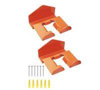 Jenngaoo Grass Trimmer Wall Hanger, Steel & Rubber Wall Mounted Rack Tool Organizer with Space Saving Design, Heavy Duty Garage Storage for Garden Power Tools and Hedge Trimmers