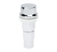 Jenngaoo Hot Tub Switch, PVC Adjustable Universal Round Bathtub Regulation Switch Control Knob Button for Bathtub Spa Home, 1/2 Inch, 112x50x35mm, Water Flow Pressure Control, Easy