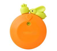 Jenngaoo Kitchen Timer, Magnetic Cartoon Animal Mechanical Countdown Timer with Loud Alarm, No Battery Needed, for Cooking Baking Study Gym Home Office Classroom oratory (Orange)