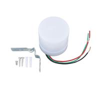 Jenngaoo Light Control Sensor Photocell Outdoor Lighting, Automatic On Off Dusk to Dawn Hard Wired with Illumination Detection, IP33 Weatherproof for Garden Yard Entry Walkway Ligh (AC110-220V)