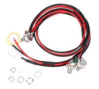 Jenngaoo Pickups Piezo Transducer, 6.35mm Double Piezo Contact with Volume & Tone Control for Electronic Acoustic Guitar Violin Ukulele