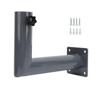 Jenngaoo Satellite Antenna Mount Stainless Steel Mounting Bracket for V2, Roof Wall Pole Mount with Hardware Kit Weather-Resistant Design Compatible with Internet Kits Gre