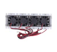 Jenngaoo Semiconductor Cooling System Kit, DC12V 30A 288W Fast Cooling Energy Saving Quiet Operation Aluminum Alloy Cooling Module for AC Refrigeration Industrial Device Cooling Sy