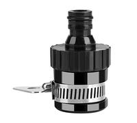 Jenngaoo Tap Connector, Universal Adjustable Adapter Hose Pipe Garden Fitting Connector Top Max Diameter 20mm