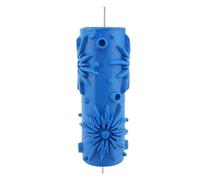 Jenngaoo Texture Roller Tool, Reusable Rubber Sleeve for Decorative Art Painting, Washable Multifunctional Pattern Roller for Walls Furniture Fabric Curtains, Compatible with 12.7c (103Y)