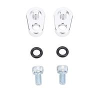 Jenngaoo Throttle Body Bypass Coolant Steam Port Plate Set, Aluminum Replacement Kit 551693 with O-Rings Bolts Plugs for LS Series Engines 1997-2014