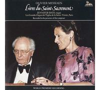 Jennifer Bate - Livre du Saint Sacrement