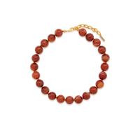 Jennifer Behr Louisa Beaded 18kt Gold-plated Necklace - Pink - One Size