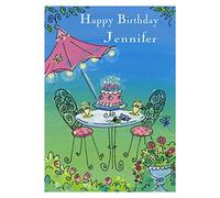 Jennifer Birthday Card