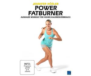 Jennifer Hößler: power fat burner - endurance workout DVD/NEW/ORIGINAL PACKAGING