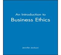 Jennifer Jackson An Introduction to Business Ethics Paperback Book Jennifer Jackson Multicolor