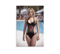Jennifer Lawrence Poster Art Decoration Wall Poster Decoration Interior Poster Printing Decoration Bar Restaurant Decoration Aesthetics Poster Living Room Poster16x24inch(40x60cm) Unframe-style
