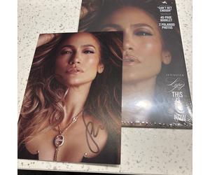 JENNIFER LOPEZ THIS IS ME NOW DELUXE CD & SIGNED PHOTO CAN'T GET ENOUGH