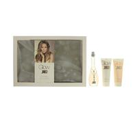 Jennifer Lopez Womens Glow Eau De Toilette 3 Piece Gift Set: Eau De 50ml - Body Lotion 75ml - Shower Gel - Orange - One Size