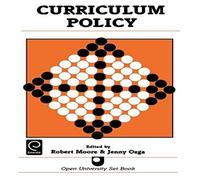 Jennifer Ozga Rob Moore Curriculum Policy Paperback Book Jennifer Ozga Rob Moore Multicolor