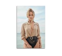 Jennifer Singer Lopez 5 Canvas Poster Bedroom Decor Landscape Office Room Decor Gift 16x24inch(40x60cm)
