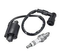 JenNiFer Spark Plug Ignition Coil Kits Fit For Apache RLX 50cc 100cc 2 Stroke Quad Bike