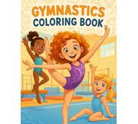 Jennifer Woods Gymnastics Coloring Book (Jennifer Woods Gymnastics Book Series)