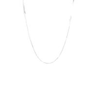 JENNY BIRD Zeina Slim Flat Snake Chain Necklace | High Polish Gold, Lobster Clasp | Sleek, Chunky Designer Jewelry for Women, XL, Stainless Steel, Cubic Zirconia