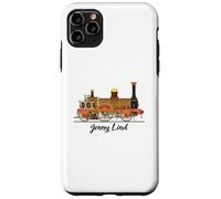 Jenny Lind Steam Locomotive Vintage Illustration Case for iPhone 11 Pro Max