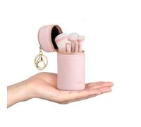 Jenny Patinkin Luxury Charmed Mini Makeup Brushes, 5 Pcs Makeup Brush Set Multi-Purpose for Complexion and Eyes,