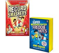 Jenny Pearson Collection 2 Books Set (The Incredible Record Smashers, The Super Miraculous Journey of Freddie Yates)