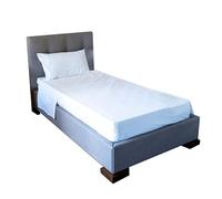 Jenny Sesal Bed Sheet Set - Solid Colour - Made in Italy - Single Bedding Set - White - Sheet Set + Pillowcases