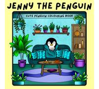 Jenny the penguin cute penguin colouring book
